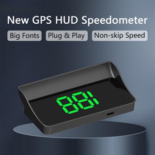 เครื่องวัดระยะทาง GPS Head Up Display Speedometer ใช้งานง่าย สําหรับรถยนต์