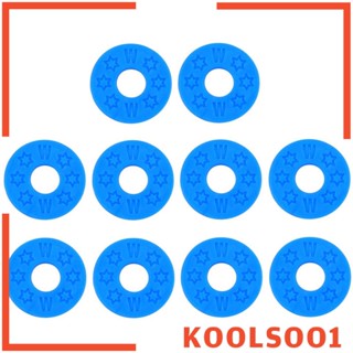 [Koolsoo1] ปะเก็นล็อคสายคล้องกีตาร์ เบส 10 ชิ้น