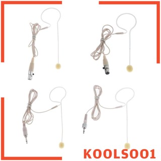 [Koolsoo1] ชุดหูฟังไมโครโฟน แฮนด์ฟรี ปลั๊ก XLR 3.5 มม.