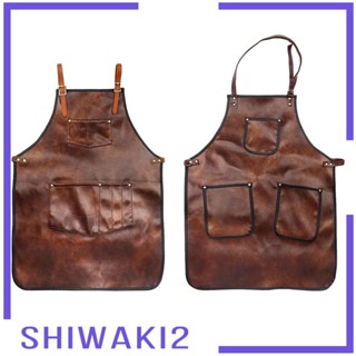 [Shiwaki2] ผ้ากันเปื้อนตัดผม ปรับได้ ทําความสะอาดง่าย สไตล์วินเทจ สําหรับผู้ชาย