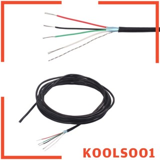 [Koolsoo1] สายเคเบิลปิ๊กอัพ 4 ตัวนํา 24 AWG สําหรับกีตาร์ DIY