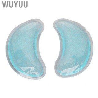 Wuyuu Reusable Ice Gel Eye Pack Cooling Hot Cold Compress Pad for Strain Swelling Dark Circle