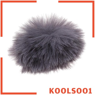 [Koolsoo1] ขนเฟอร์ไมโครโฟน กันลม สีเทา สําหรับไมโครโฟน