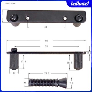 [Lzdhuiz1] น็อตสะพานสายกีตาร์ สําหรับกีตาร์ไฟฟ้า