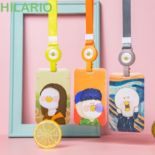 Hilario เคสพวงกุญแจ ลายภาพวาดสีน้ํามัน รูปรถบัส สําหรับนักเรียน ผู้หญิง