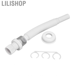 Lilishop Drain Hose White  Durable With Securing  For Bathroom Laundry