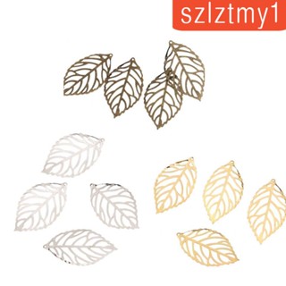 [szlztmy1] ใบไม้ 100 ชิ้น สําหรับทําเครื่องประดับ DIY