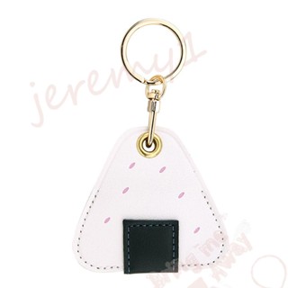 Jeremy1 เคสพวงกุญแจ หนัง PU ทรงสี่เหลี่ยม ลายการ์ตูนผลไม้ หยดน้ํา สําหรับใส่บัตรลิฟท์