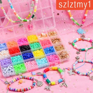 [szlztmy1] ลูกปัดดินน้ํามัน แฮนด์เมด สําหรับทําเครื่องประดับ ต่างหู DIY