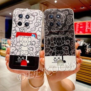 เคสโทรศัพท์มือถือ TPU แบบนิ่ม ลายหัวใจน่ารัก มีช่องใส่บัตร สําหรับ Realme C51 C53 C55 NFC 11 10 Pro Pro+ Plus 10T Coca-Cola Edition 5G 4G Realme11Pro