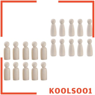 [Koolsoo1] ของเล่นตุ๊กตาไม้ 10 ชิ้น สําหรับผู้ชาย