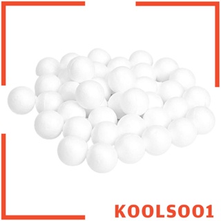 [Koolsoo1] ลูกบอลโฟมโพลีสไตรีน ขนาด 1/2 ซม. สีขาว 1000 500 ชิ้น