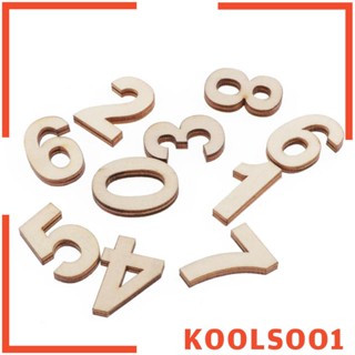 [Koolsoo1] ของเล่นไม้ตัวเลขคณิตศาสตร์ 0-50 ชิ้น