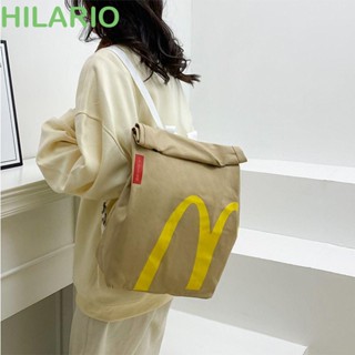 Hilario McDonalds กระเป๋าเป้สะพายหลัง กระเป๋านักเรียน ใส่แล็ปท็อป จุของได้เยอะ สําหรับผู้ชาย และผู้หญิง