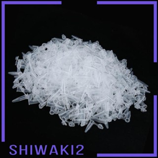 [Shiwaki2] หลอดทดลอง แบบใส 0.5 มล. 1000 ชิ้น ต่อชุด