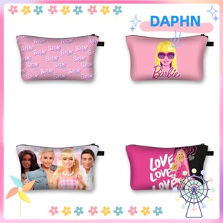 Daphs กระเป๋าเครื่องสําอาง สีชมพู สําหรับตุ๊กตาบาร์บี้ เหมาะกับการเดินทาง