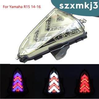 [Szxmkj3] ไฟท้ายรถจักรยานยนต์ LED 12V สําหรับ R15 2014-2016