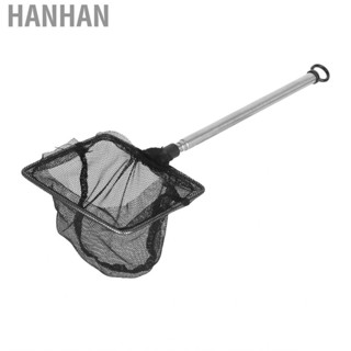 Hanhan Fishing Net Nylon Fish Shrimp With Stainless Steel Handle For  F