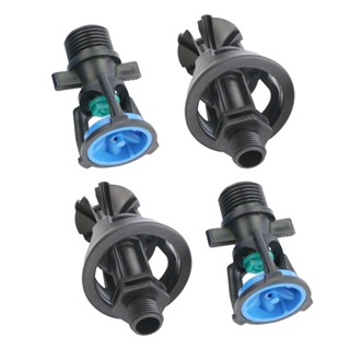 4pcs Garden Lawn Adjustable Misting Watering Tool Agricultural Swing Sprayer External Thread Sprinkler Head