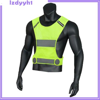 [JoyDIY] เสื้อกั๊กสะท้อนแสง เพื่อความปลอดภัย พร้อมกระเป๋า L 51 ซม.