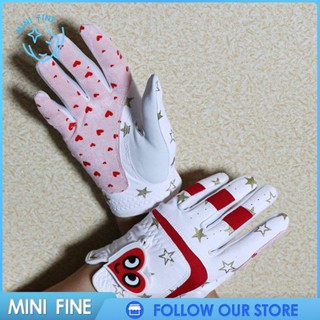 ถุงมือกอล์ฟ กันลื่น พรีเมี่ยม สําหรับเด็กผู้ชาย 2 ชิ้น