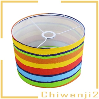 [Chiwanji2] โคมไฟผ้า สไตล์วินเทจ สําหรับตกแต่งบ้าน ออฟฟิศ ห้องรับประทานอาหาร