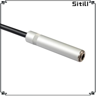 [ขาตั้ง] แจ็คเสียงสเตอริโอ 6.35 มม. เป็น 3-Pin XLR ตัวผู้ สําหรับเครื่องดนตรี สายตัวผู้