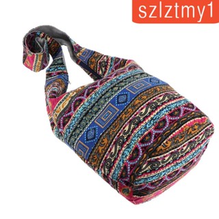 [szlztmy1] กระเป๋าถือ กระเป๋าสะพายไหล่ ปักลาย สําหรับสตรี