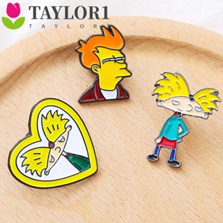 Taylor1 Hey Arnold เข็มกลัด โลหะผสม สไตล์เกาหลี สําหรับหมั้น