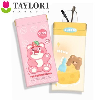 Taylor1 กระเป๋าใส่แว่นตากันแดด ลายการ์ตูนหมี Cinnamoroll Pochacco Pikachu น่ารัก