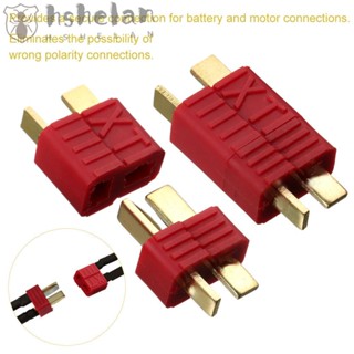 Hshelan ปลั๊กตัว T กันลื่น สําหรับแบตเตอรี่ RCLiPo 5 10 ชุด