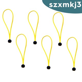 [Szxmkj3] เชือกผูกเสาธงผ้าใบ ทนทาน ยืดหยุ่น ขนาด 3 มม. 15 ซม. 6 ชิ้น