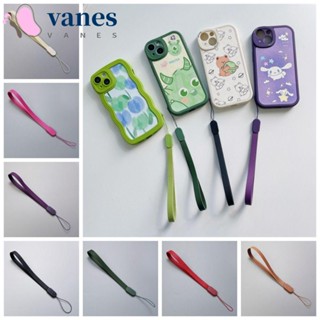 Vanes1 สายคล้องโทรศัพท์มือถือ หนัง PU แบบสั้น แบบพกพา ทนทาน