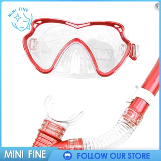 [ Snorkel Set ดําน้ํา พร้อมท่อหายใจ ป้องกันหมอก อุปกรณ์ดําน้ํา แว่นตา สําหรับฝึกกีฬาทางน้ํา