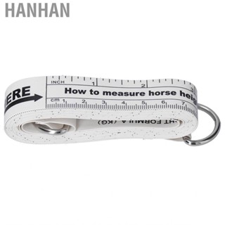 Hanhan 2.5m Horse Weight Tape Bust Body Length Measuring Stick For Farm