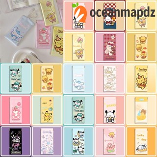 Oceanmapdz กระเป๋าใส่แว่นตากันแดด ลายการ์ตูน Kuromi Pikachu Pochacco แบบพกพา สไตล์เกาหลี