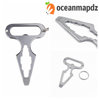 Oceanmapdz ที่เปิดขวด สเตนเลส อเนกประสงค์ สําหรับตั้งแคมป์