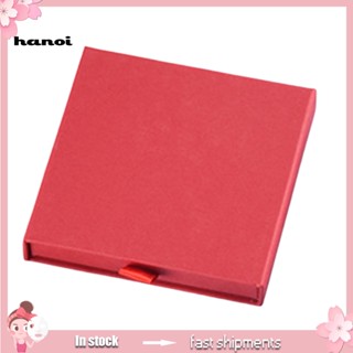 Han_ กล่องลิ้นชักเก็บเครื่องประดับ แบบพับได้ สีพื้น สําหรับสร้อยข้อมือ