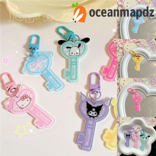 Oceanmapdz จี้พวงกุญแจ รูปการ์ตูน Pochacco Kittys Cinnamoroll สร้างสรรค์ สําหรับของขวัญ