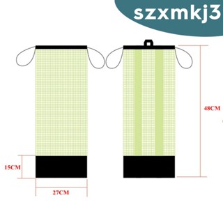 [Szxmkj3] กระเป๋าตาข่าย แบบหูรูด สีเขียว สําหรับดําน้ํา