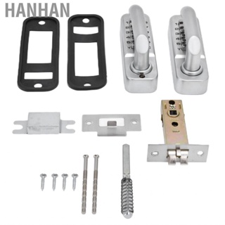 Hanhan Double Sided Handle Mechanical Combination Lock Wrought Iron Fence Door G