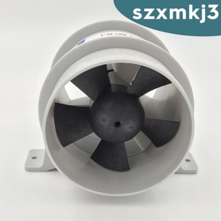 [Szxmkj3] เครื่องเป่าลม 12V 4 นิ้ว พร้อมแอมป์ต่ํา เสียงเงียบ สีขาว 4 นิ้ว