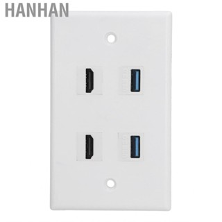 Hanhan Wall Outlet Plug And Play No Welding Panel For Home Theater