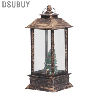 Dsubuy Christmas  Lights Lantern Mini Xmas Tree Lamp Ornaments Party Decoration BS