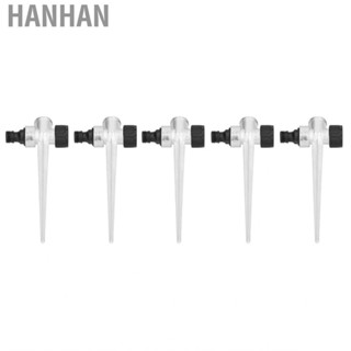 Hanhan Lawn Sprinkler Spike 5PCS 1/2inch Female Thread Side External Interface