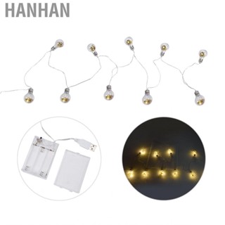 Hanhan E27 Bulb Light String Golden Star 100LEDs Copper Wire USB Or  Powered