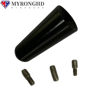 Myronghd เสาอากาศอะแดปเตอร์สั้น คุณภาพสูง สําหรับติดหลังคารถยนต์ 2 ชิ้น