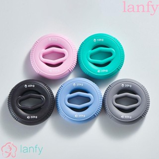 Lanfy ที่บีบแหวนซิลิโคน แบบนิ่ม ยืดหยุ่น ใส่สบาย ไม่เสียรูป สําหรับออกกําลังกายมือ