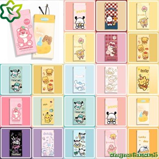 Augustinan กระเป๋าใส่แว่นตากันแดด ลายการ์ตูนหมี Pikachu Cinnamoroll Kawaii Pochacco สําหรับเด็กผู้หญิง