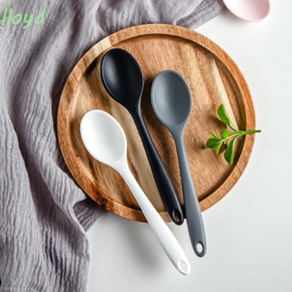 Lloyd ช้อนซุป ซิลิโคน ไอศกรีม เครื่องครัว ขนมหวาน Flatware